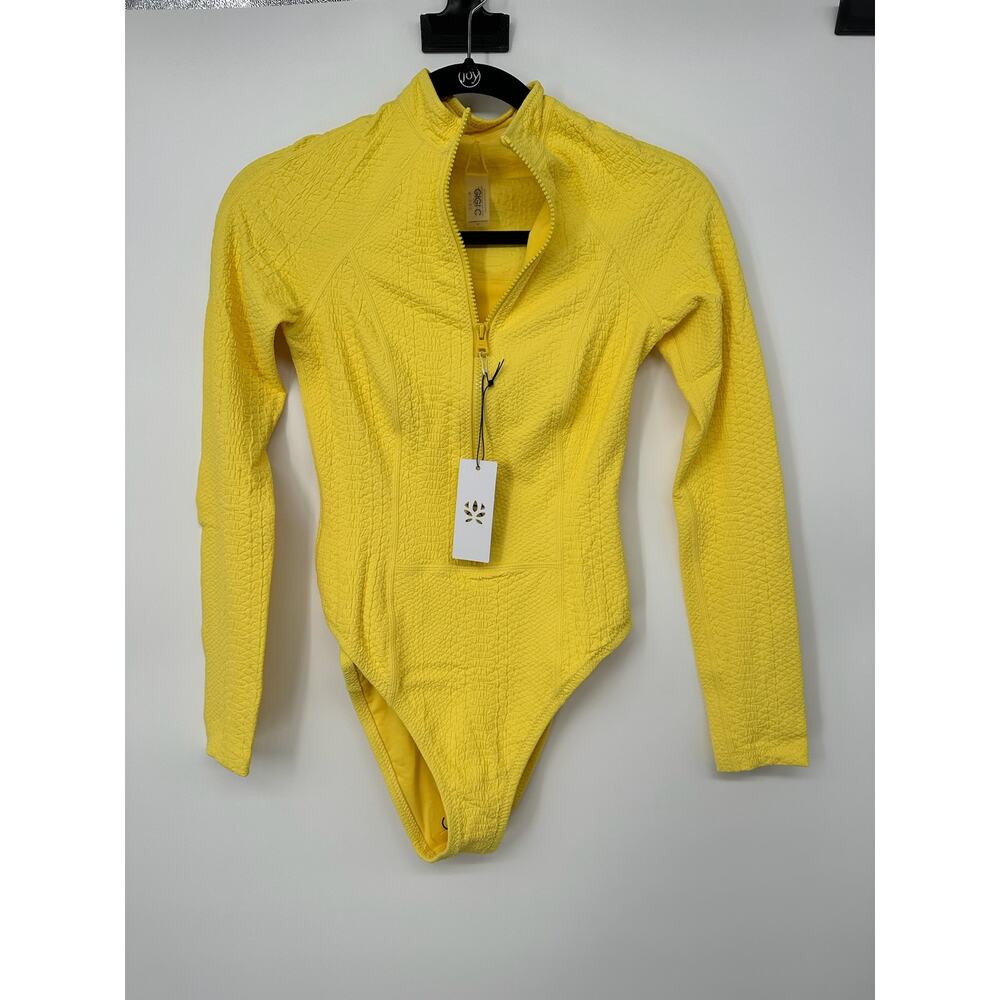 GIGI C Yellow Long Sleeve Bikini - Picture 2 of 6